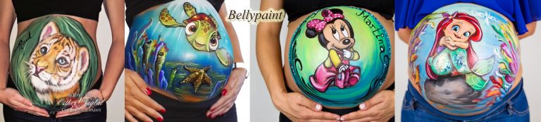 Bodypaint para embarazadas en MAdrid