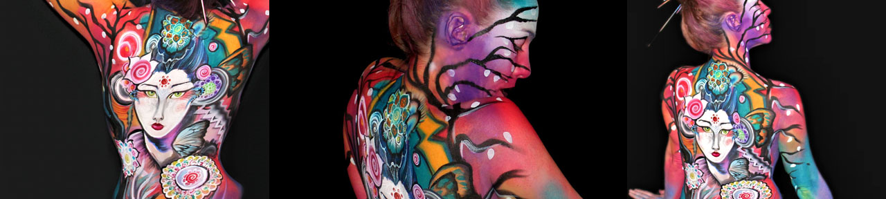Body paint en Madrid