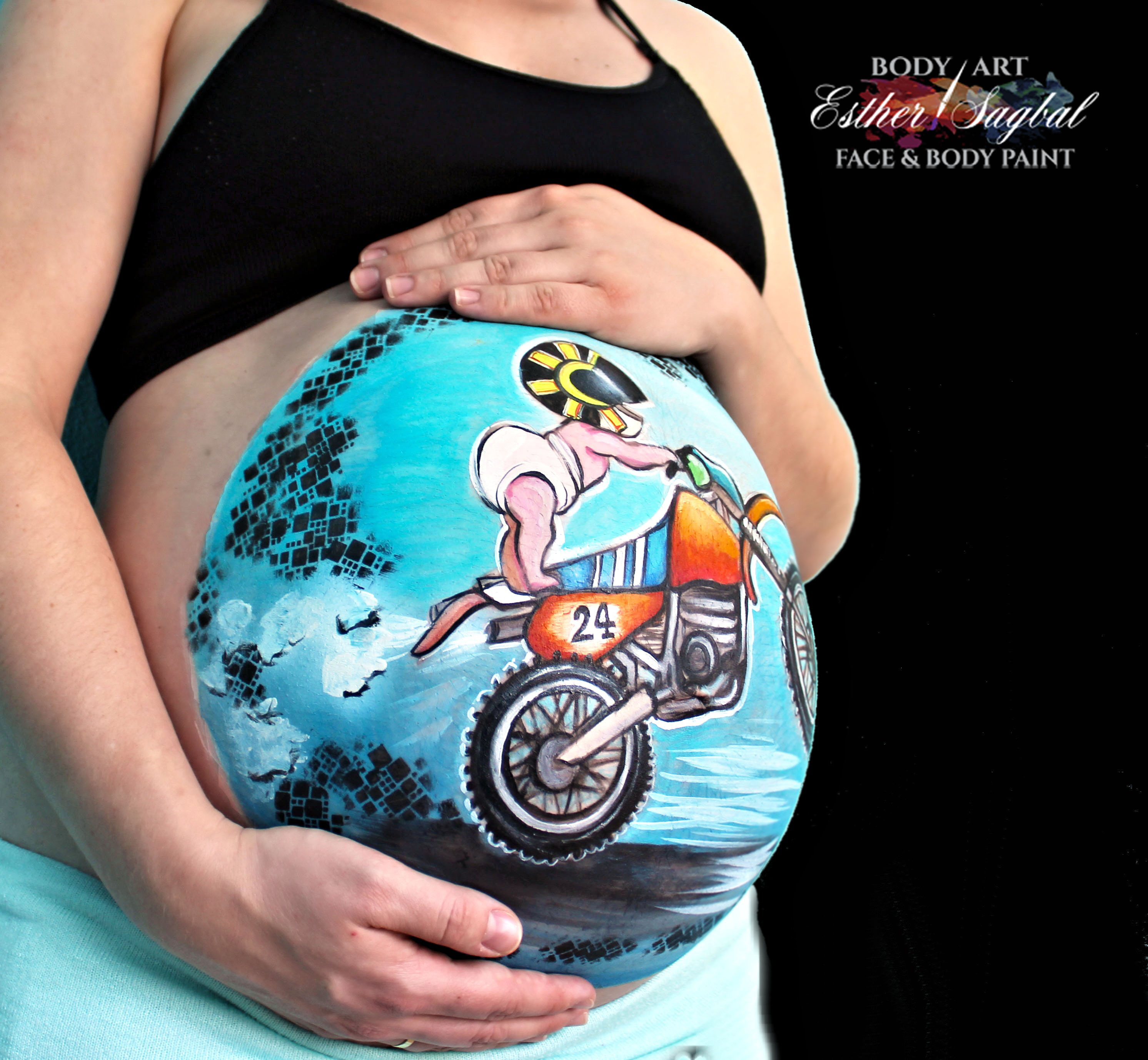 Ideas para pintar barriga embarazada, pintura de embarazadas