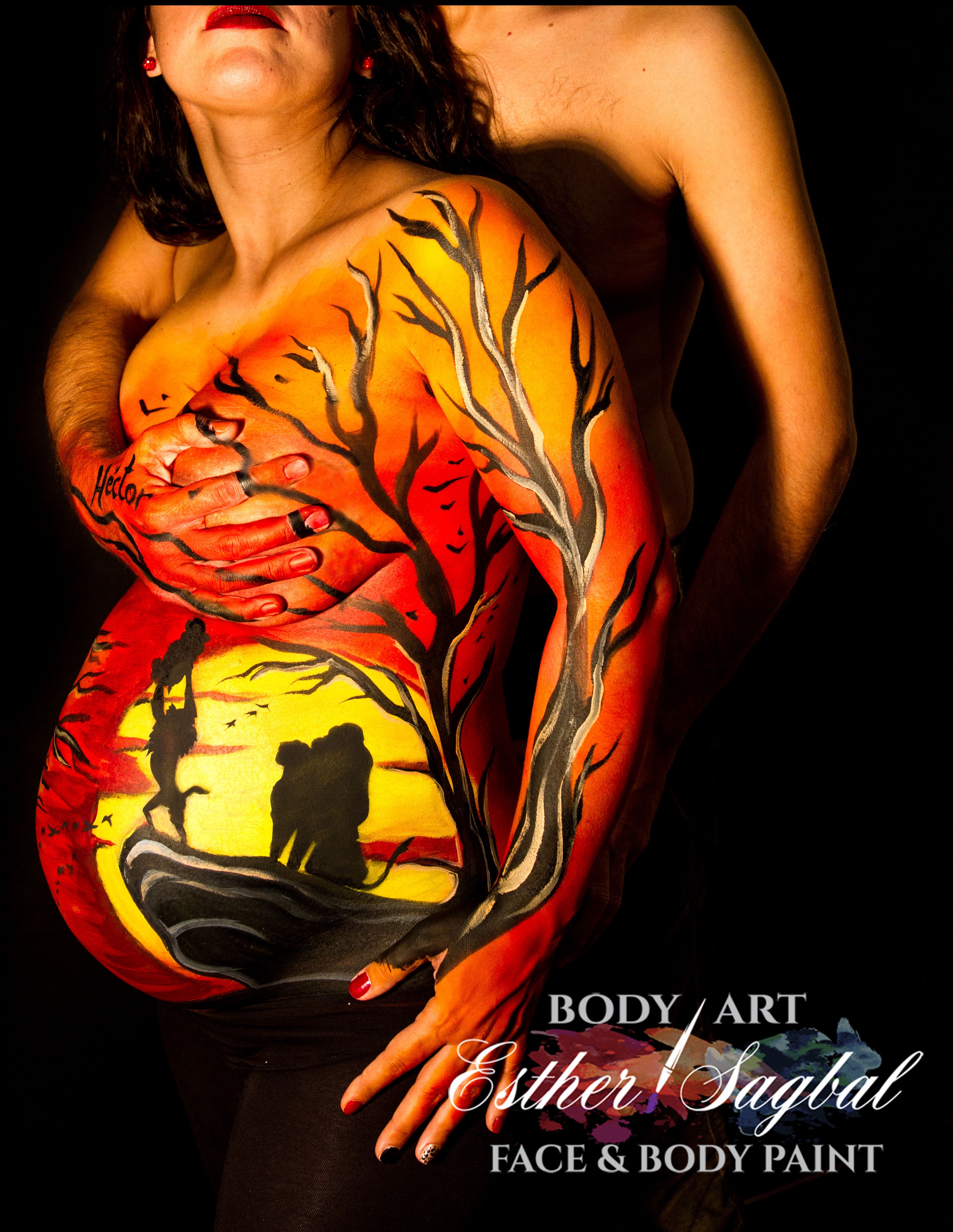 Sesiones de bellypaint Madrid