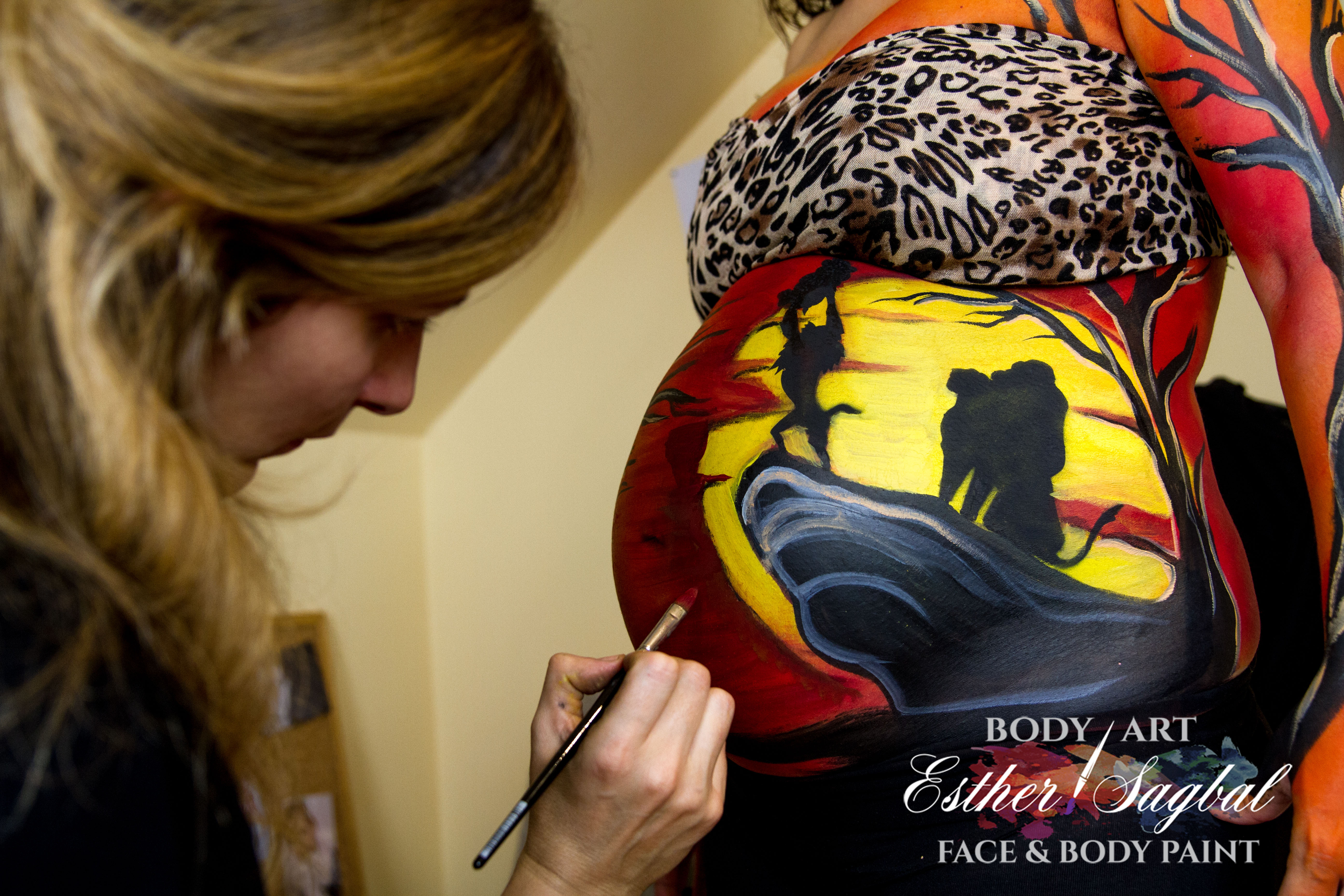 Sesiones de bellypaint Madrid