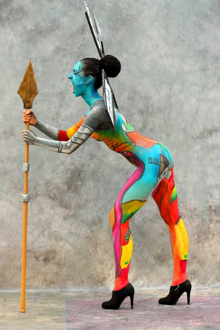 Festival del Mundo de Bodypaint: Don Quijote