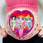 Pintura corporal en el embarazo