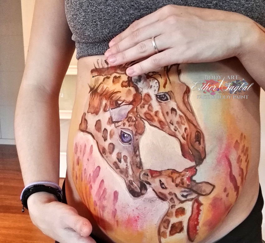Bellypaint Madrid sesiones profesionales