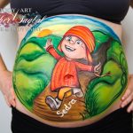 Pinta tu barriga durante el embarazo