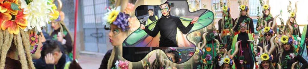 maquillaje para carnaval, maquillaje en comparsas y grupos