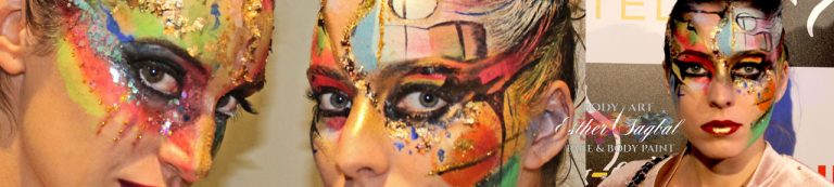 Maquillaje de fantasía moda