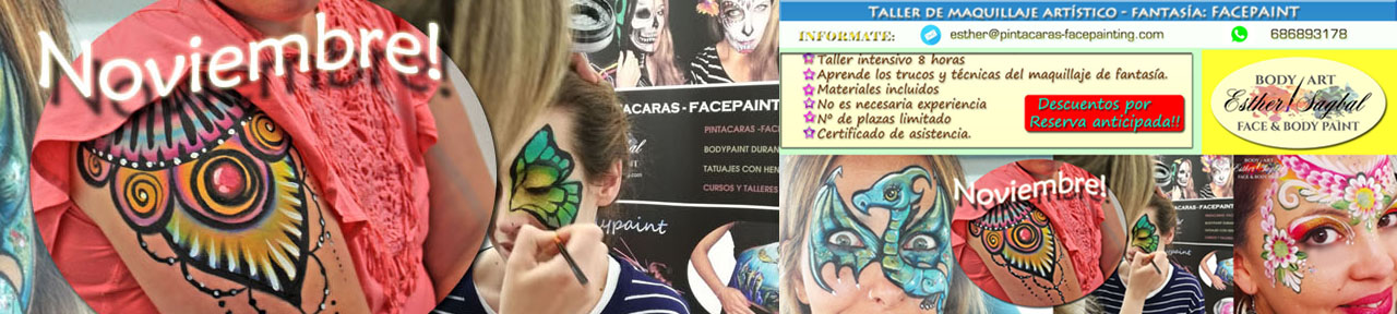 Curso de pintacaras profesional