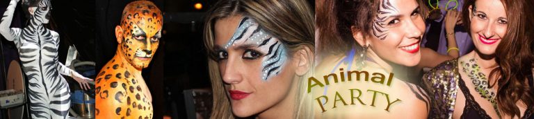 maquilladora animal party