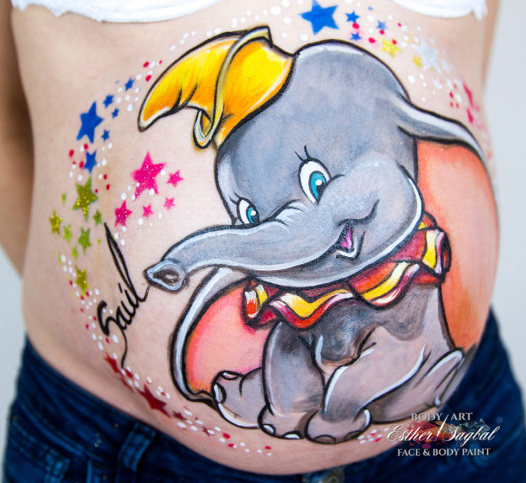 Bellypainting Dumbo