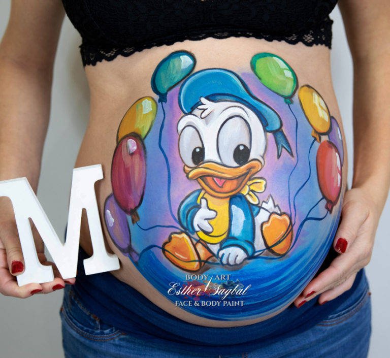 Bodypaint para embarazadas en Madrid