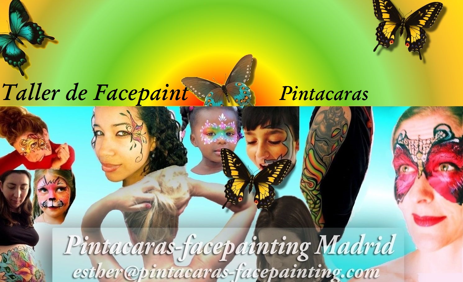 taller de pintacaras, taller de facepaint, curso de pintacaras