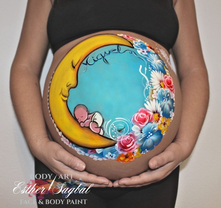 Belly painting en Madrid