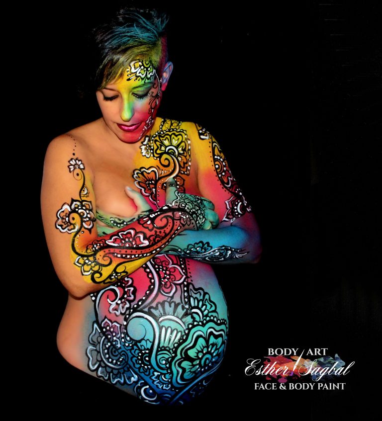belly paint en MAdrid