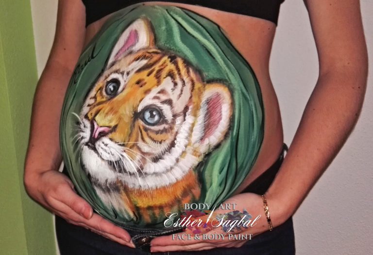 Bodypaint para embarazadas