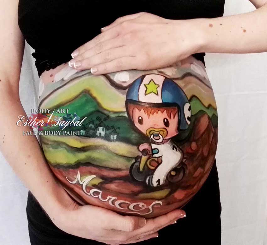 Bellypaint en MAdrid