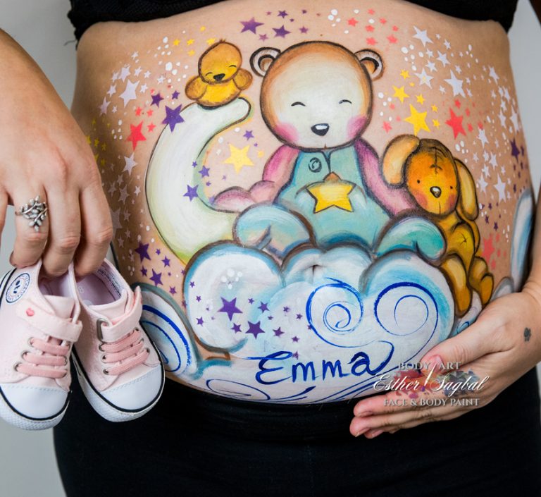 Bellypaint muy tierno para María