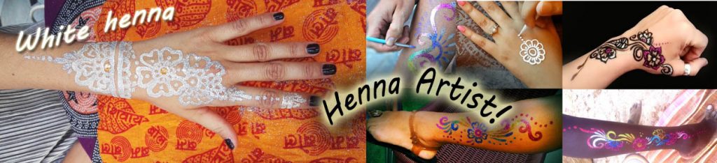 tatuajes con henna en fiestas
