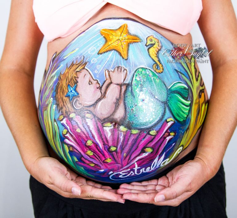 Bellypaint pequeña sirenita
