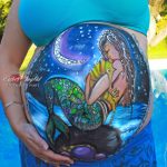 Belly paint en Madrid para embarazo