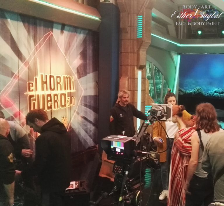 Bodypaint en el Hormiguero