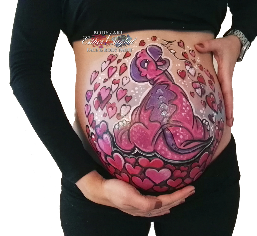 Bellypaint para Virginia