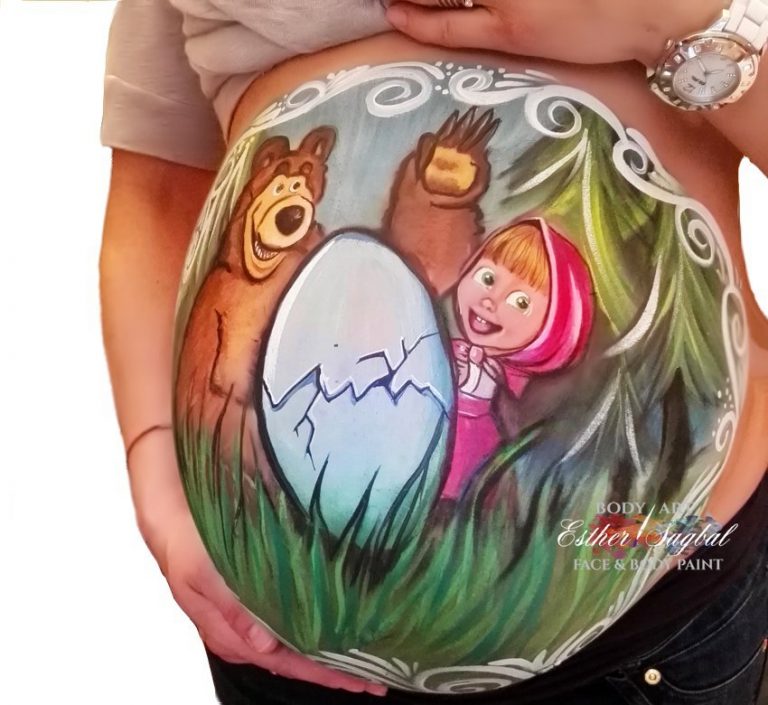 Bellypaint Masha y el Oso