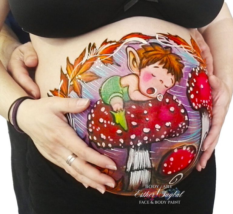Pintura para bellypainting en Madrid