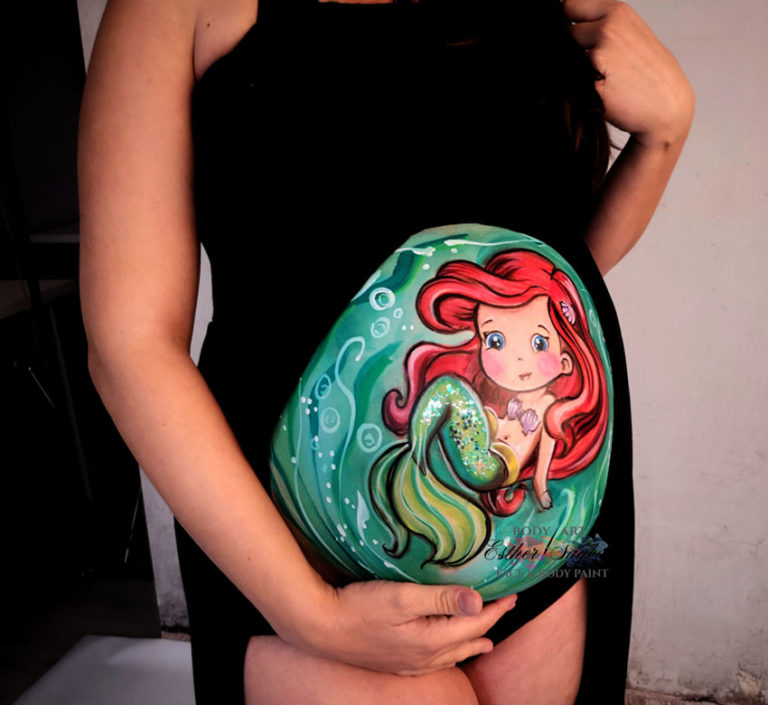 Bodypaint para embarazadas en Madrid