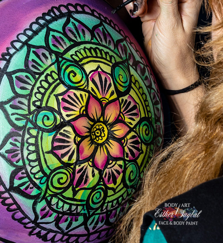 Bellypaint Mandala