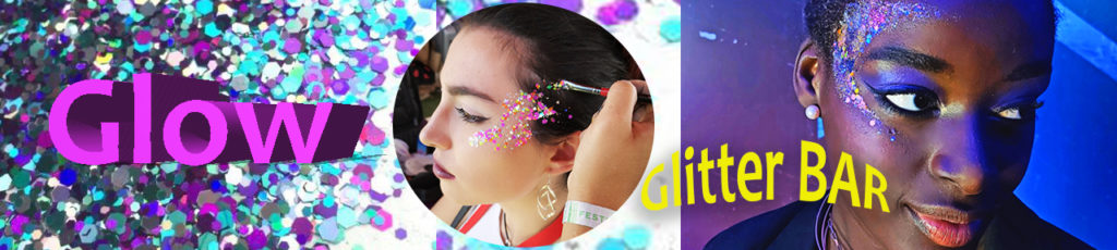 Maquillaje Glitter para bodas y festivales